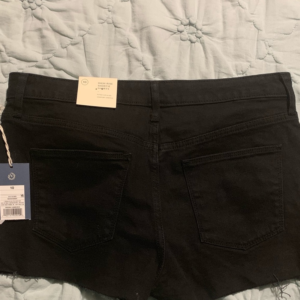 Black shorts